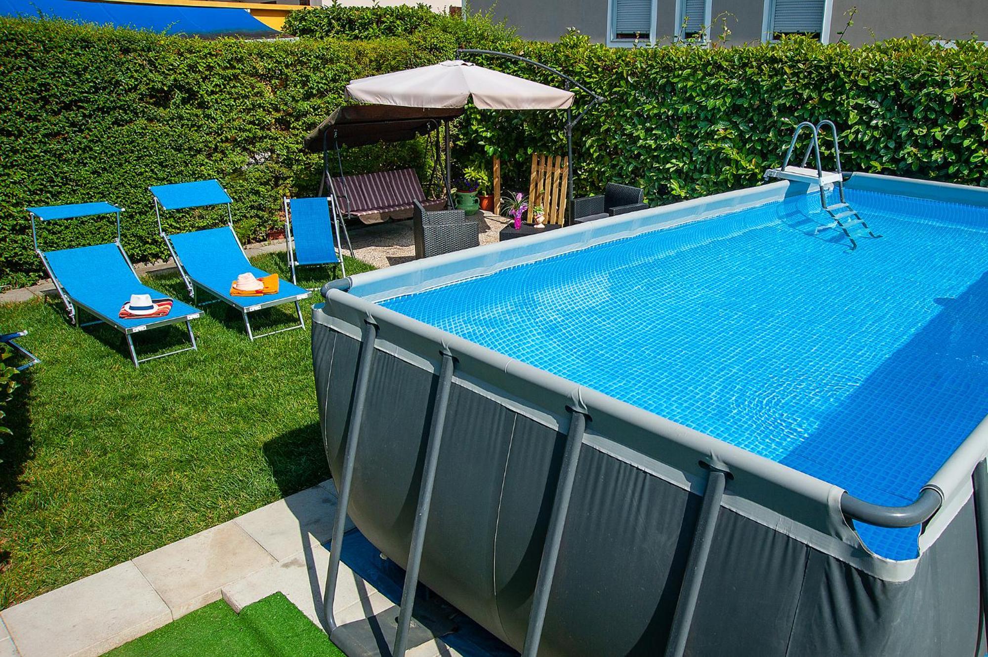 Depandance Con Piscina In Uso In Esclusivo In B&B SantʼAntonio Abate Exteriér fotografie
